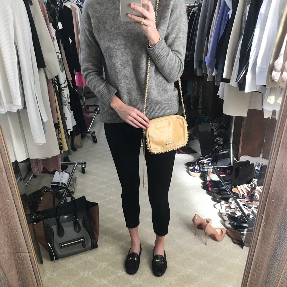 REBECCA MINKOFF TAN CROSSBODY BAG